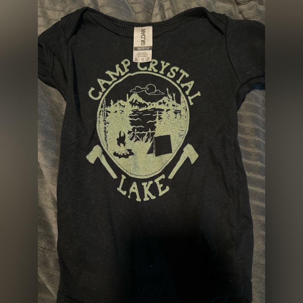 Camp Crystal Lake Friday the 13th onesie